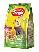 Корм для средних попугаев Happy Jungle  при линьке  500г  картинка