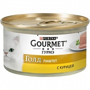 Purina Gourmet Gold паштет для кошек (курица) картинка