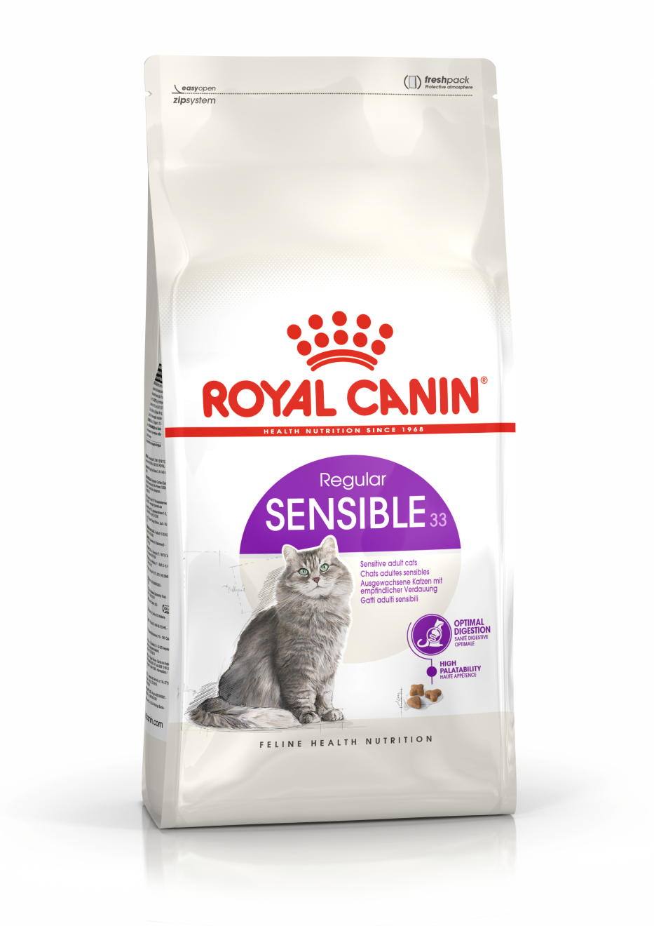 Royal Canin "Sensible" для кошек с чувствительным пищеварением 