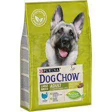 Dog Chow для взрослых собак крупных пород (индейка)