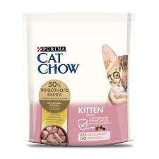 Cat Chow "Kitten" (с домашней птицей) для котят 