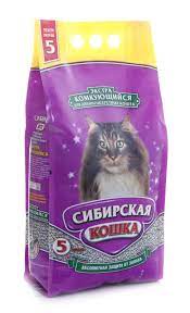 Сибирская кошка "Экстра-Комкующийся" (комкующийся наполнитель) 