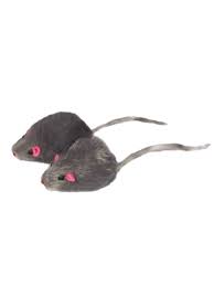 Мышь 4см серая