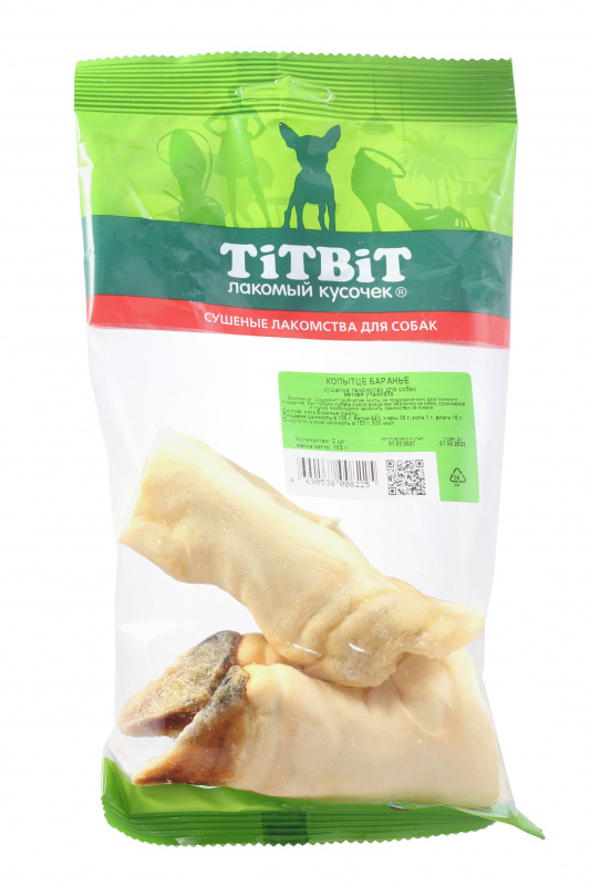 TiTBit Копытце баранье для собак мягкая упаковка