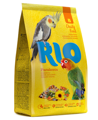 RIO корм для средних попугаев