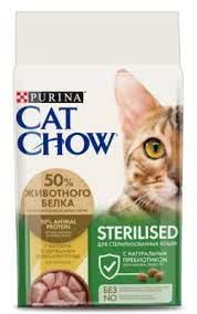 Cat Chow "Sterilised" сухой корм (домашняя птица) 1.5кг