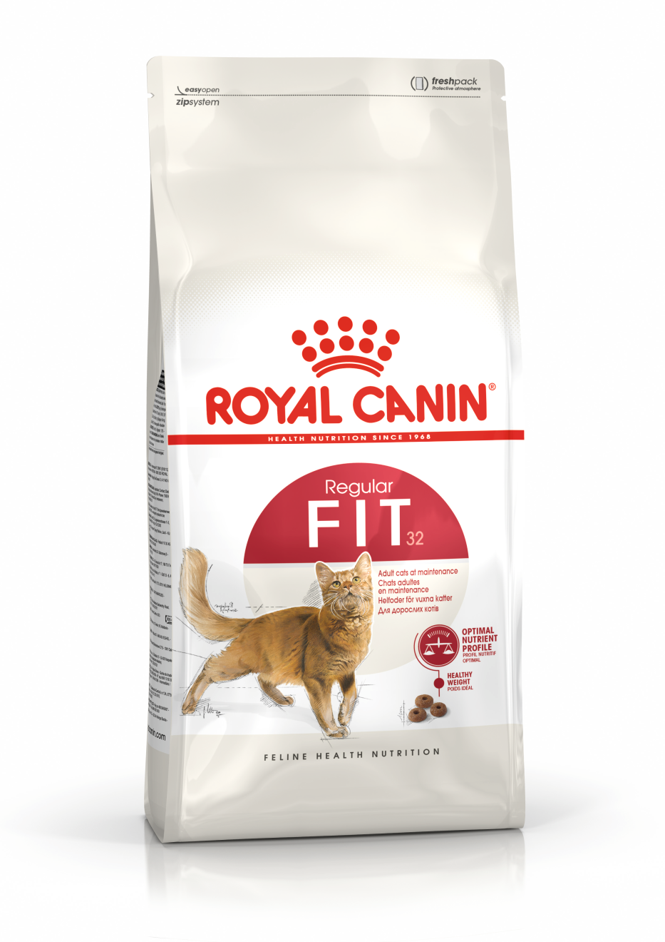 Royal Canin "FIT 32" сухой корм для кошек имеющих доступ на улицу 