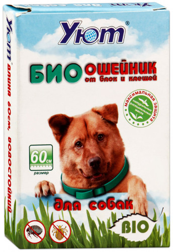 УЮТ БИО ошейник для собак 60 см репеллентный 