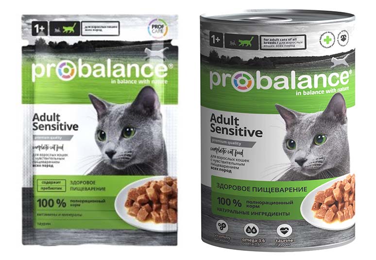 ProBalance "Sensitive" для кошек с чувствительным пищеварением 