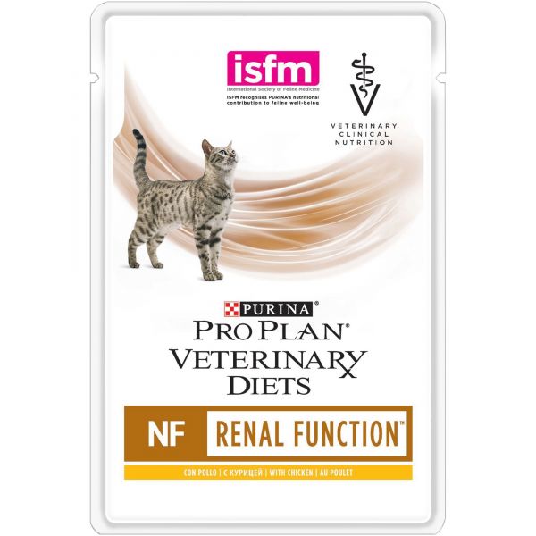 Pro Plan "Veterinary Diets NF" корм для кошек при патологии почек (курица) 