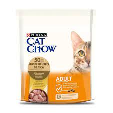 Cat Chow "Adult" для взрослых кошек (домашняя птица) 