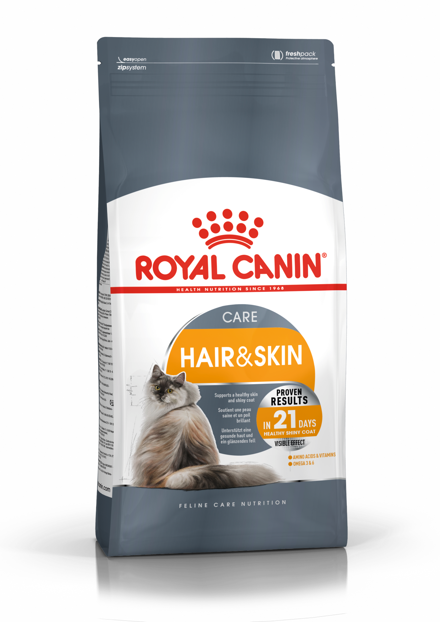 Royal Canin "Hair&Skin" сухой корм для кошек для защиты кожи и шерсти  