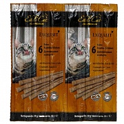 Эдель Кет Колбаска - лакомство для кошек (курица, индейка и дрожжи) картинка
