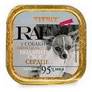 TitBit "RAF" консервированный корм для собак 100г картинка