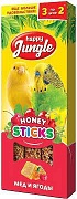 Лакомства для попугаев Happy Jungle Палочки мед/ягоды 3шт  картинка