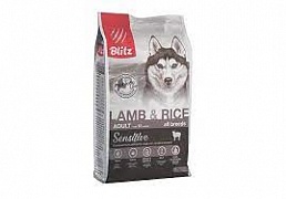 ВLITZ ADULT Lamb&Rice сухой корм для взрослых собак Ягненок&Рис 2 кг картинка