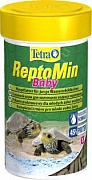 Tetra "ReptoMin Baby" корм для маленьких водных черепашек 100мл картинка