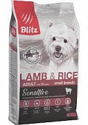 ВLITZ ADULT SMALL Breeds Lamb&Rice сухой корм для собак мелких пород Ягненок&Рис 0.5кг картинка