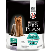 Pro Plan "Optidigest Grain Free Formula" для взрослых собак мелких и карликовых пород с чувствительным пищеварением (индейка) картинка