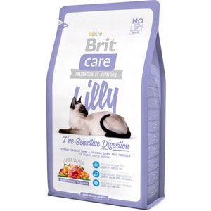 BRIT Care Cat "Lilly" сухой корм для кошек с чувствительным пищеварением 
