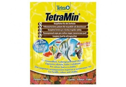Корм "TetraMin" корм д/всех видов тропических рыб (хлопья) 12г 